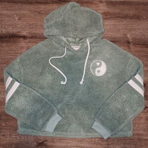 Crop Top Ying Yang Hoodie